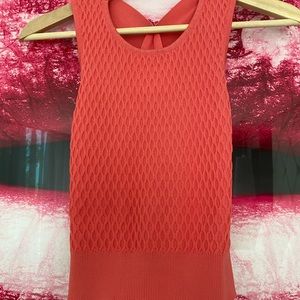 Coral Collar crop top size s